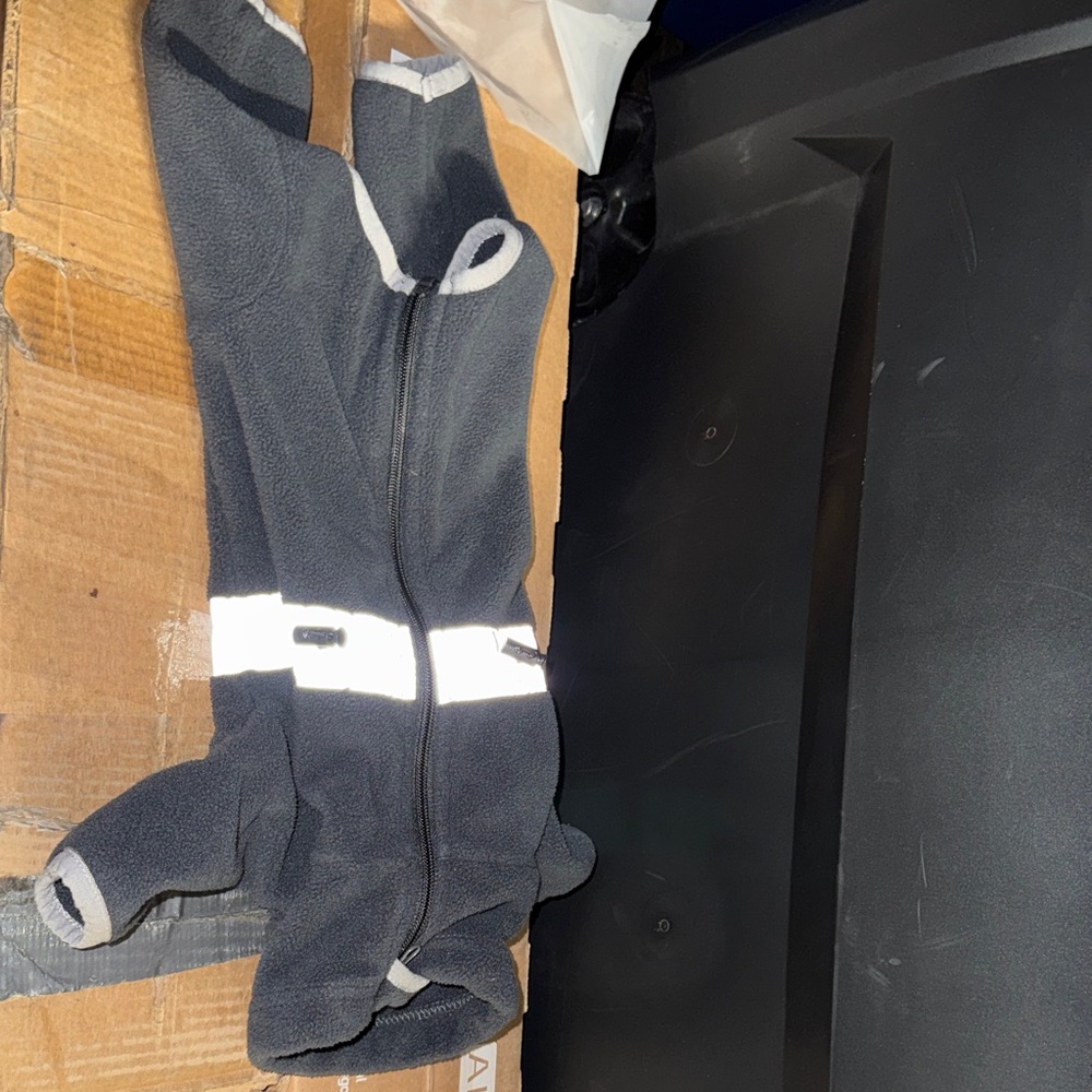Reflective Black Dog Jumpsuit
